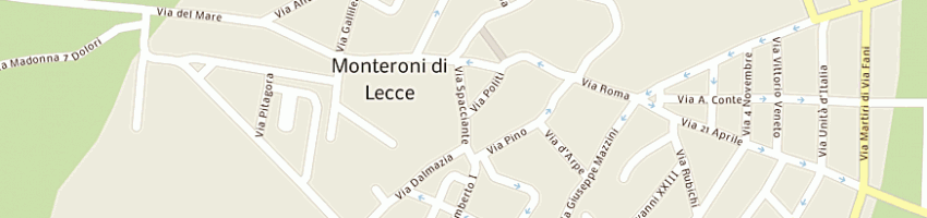Mappa della impresa vacca nino a MONTERONI DI LECCE