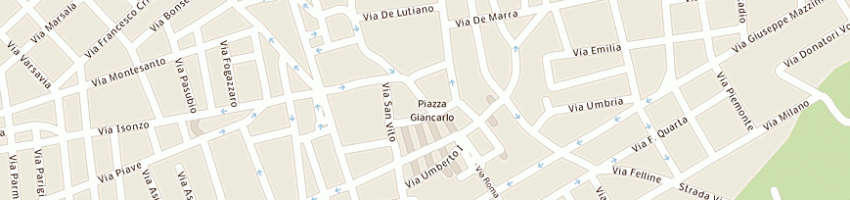 Mappa della impresa panificio granaio di cimino anna maria a RACALE