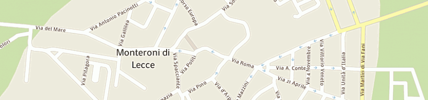 Mappa della impresa parrocchia maria ss assunta a MONTERONI DI LECCE