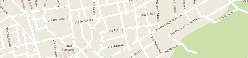 Mappa della impresa margarito sergio a RACALE