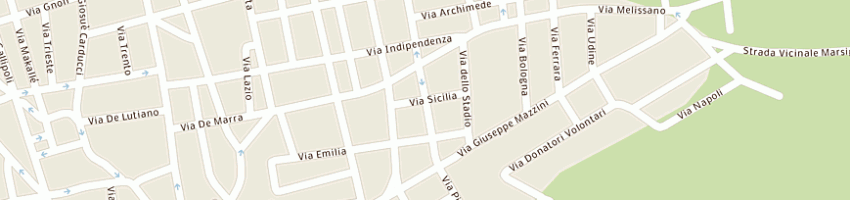 Mappa della impresa lumarpa rettifiche srl a RACALE