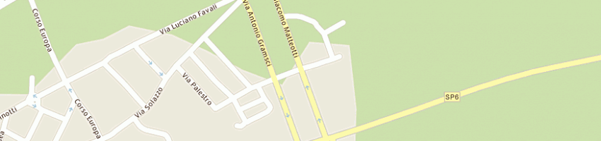 Mappa della impresa rosafio giuseppe a MONTERONI DI LECCE