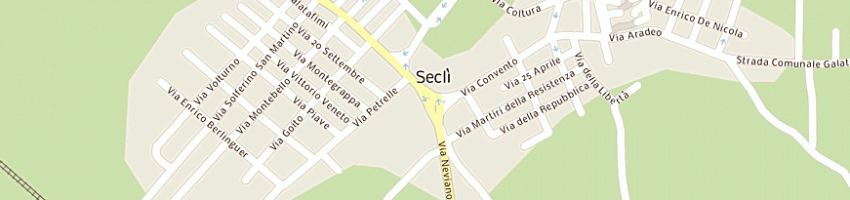 Mappa della impresa sometal snc di s casaluci e e greco e c a SECLI