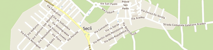 Mappa della impresa pro loco secli' a SECLI 