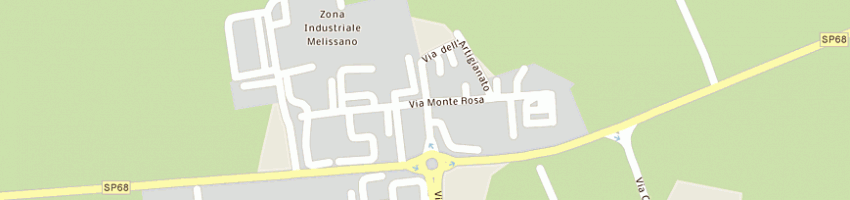 Mappa della impresa agell a MELISSANO