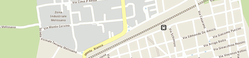 Mappa della impresa manni luigi a MELISSANO