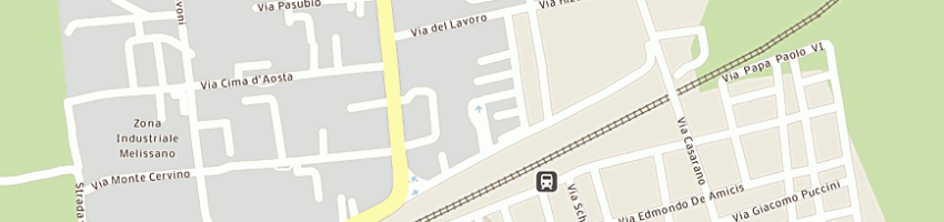Mappa della impresa potenza antonio a MELISSANO