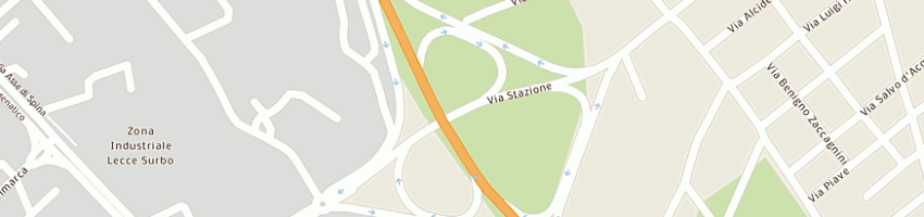 Mappa della impresa mazzarella a SURBO