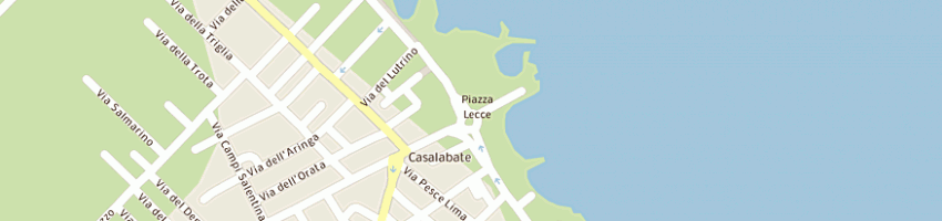 Mappa della impresa pro loco casalabate a LECCE