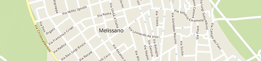 Mappa della impresa valentina moda di macri' raimonda a MELISSANO