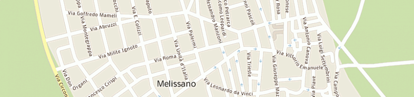 Mappa della impresa gmt carni srl a MELISSANO