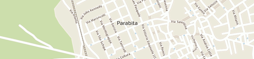 Mappa della impresa vergari rodolfo a PARABITA