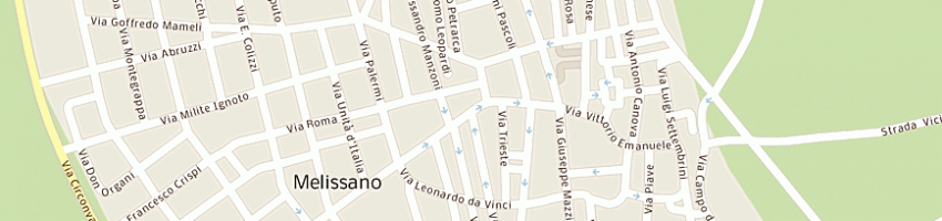 Mappa della impresa bellisario fernando a MELISSANO