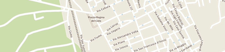 Mappa della impresa barone matteo a PARABITA