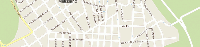 Mappa della impresa de marco mario a MELISSANO