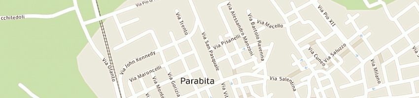 Mappa della impresa giannelli coltura a PARABITA