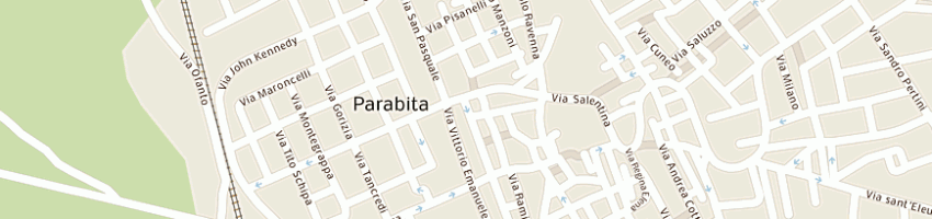 Mappa della impresa cataldi erminio a PARABITA
