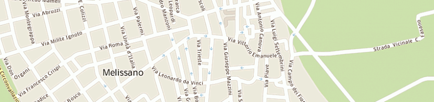 Mappa della impresa belloni srl a MELISSANO