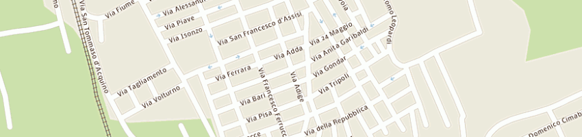 Mappa della impresa gabriele antonio a PARABITA