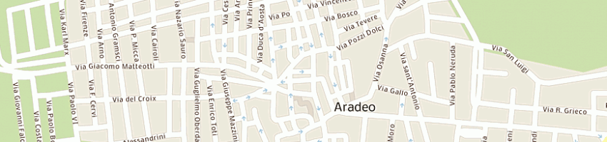 Mappa della impresa il bello della casa di minerba elena a ARADEO