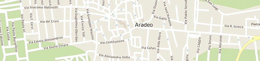 Mappa della impresa cartolibreria book shop a ARADEO