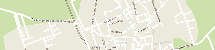 Mappa della impresa caroppo g a MATINO