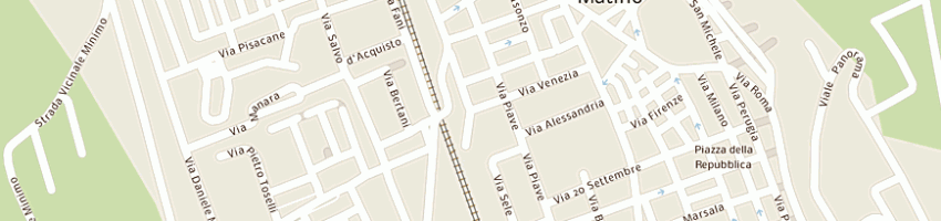 Mappa della impresa spazio casa di de matteis fernando a MATINO