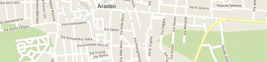 Mappa della impresa poste italiane - ufficio postale di aradeo a ARADEO