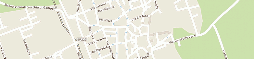 Mappa della impresa simat electronics srl a MATINO