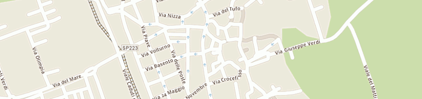 Mappa della impresa coppola cosimo e c sas a MATINO