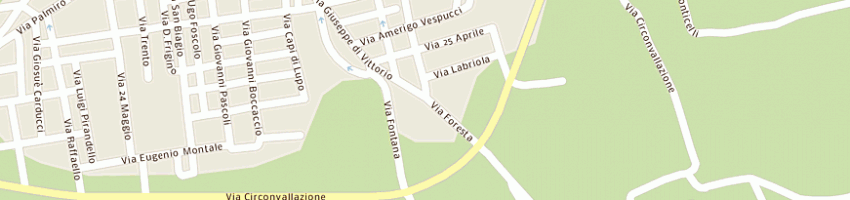 Mappa della impresa caggia agostino a ARADEO