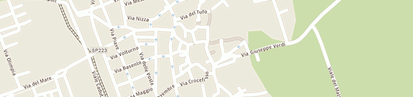 Mappa della impresa associazione casa serena a MATINO