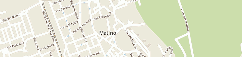 Mappa della impresa barone giuseppe a MATINO