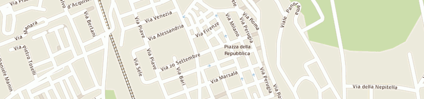 Mappa della impresa tranceria lory di penna giovanna a MATINO