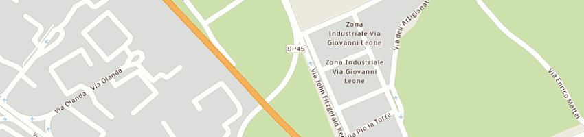Mappa della impresa spedicati anna maria a SURBO