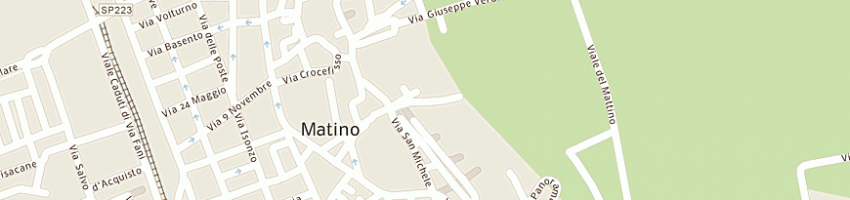 Mappa della impresa marsano maria carmela a MATINO