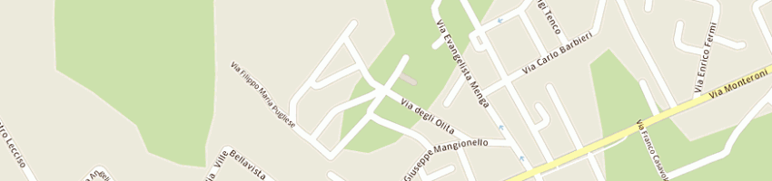 Mappa della impresa pagano giuseppe a LECCE
