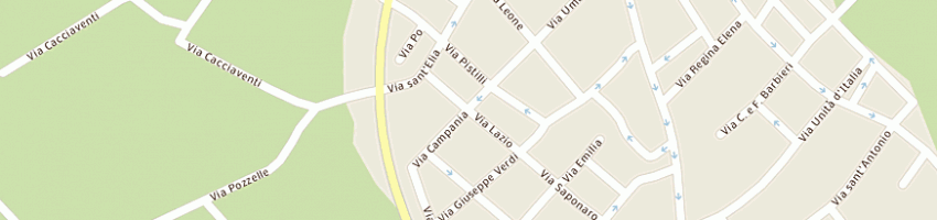 Mappa della impresa cargomme sas a SAN CESARIO DI LECCE
