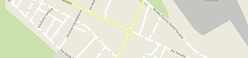 Mappa della impresa motel aloisi a LECCE