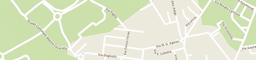 Mappa della impresa simant srl a CASARANO
