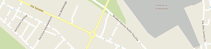 Mappa della impresa studio tecnico contabile srl a LECCE