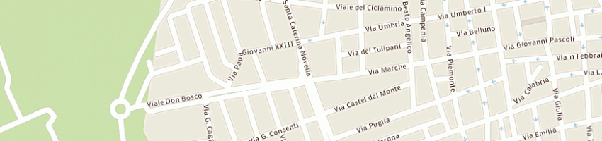 Mappa della impresa 'desideri intimo e piu' ' di papadia alessandra e c snc a GALATINA