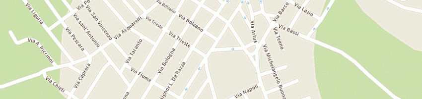 Mappa della impresa napoli bruno a UGENTO
