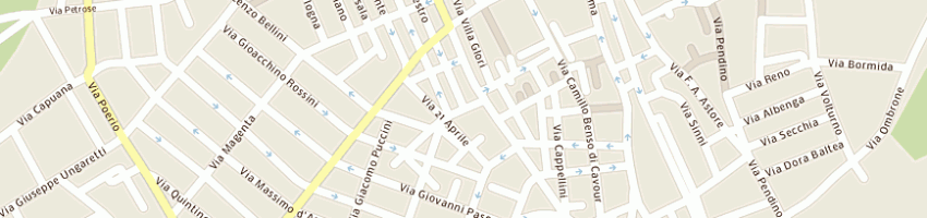 Mappa della impresa cavalera giovanni a CASARANO