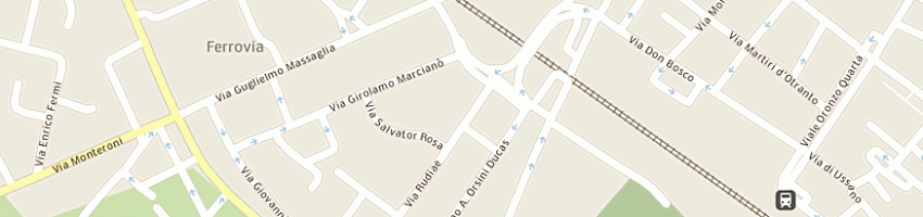 Mappa della impresa cam srl a LECCE