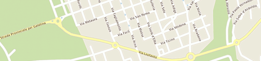 Mappa della impresa de luca luigi a GALATINA