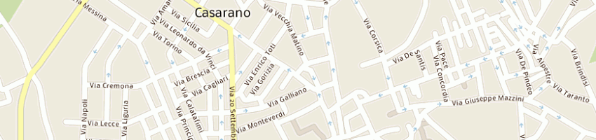 Mappa della impresa GI.S.MAR. DI MARGARITO GEOM. ADRIANO e C. S.A.S.