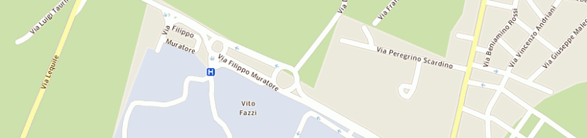 Mappa della impresa centro srl a LECCE