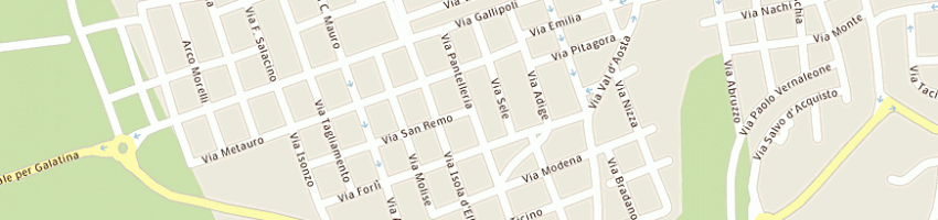 Mappa della impresa vigneri luigi a GALATINA