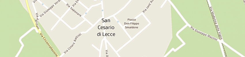 Mappa della impresa diamed di mariella d'amico a SAN CESARIO DI LECCE